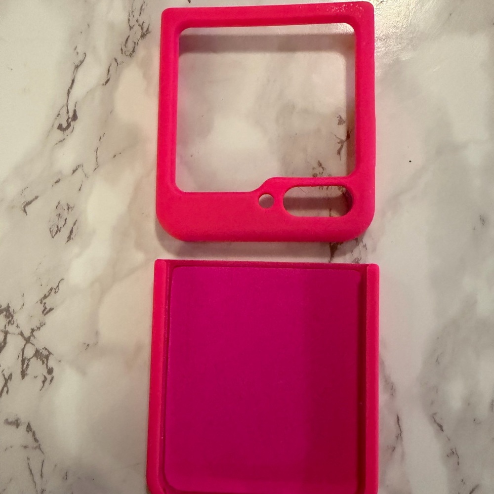 Pink Silicone Case Cover